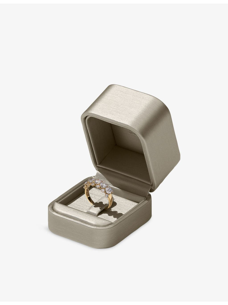 Sif Jakobs 14ct yellow gold and 0.67ct lab-grown diamond ring, UK version