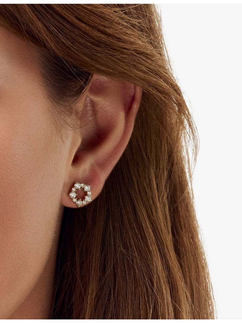 Sif Jakobs 1.01ct lab-grown diamond stud earrings, imported from the UK