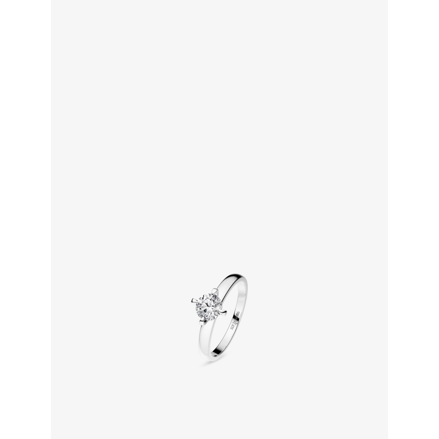 Sif Jakobs 14ct yellow gold ring 0.50ct lab-grown diamond, UK version