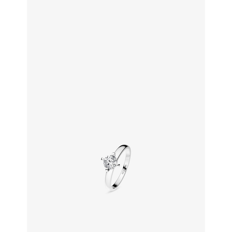 Sif Jakobs 14ct yellow gold ring 0.50ct lab-grown diamond, UK version