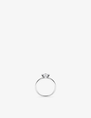 Sif Jakobs 14ct yellow gold ring 0.50ct lab-grown diamond, UK version