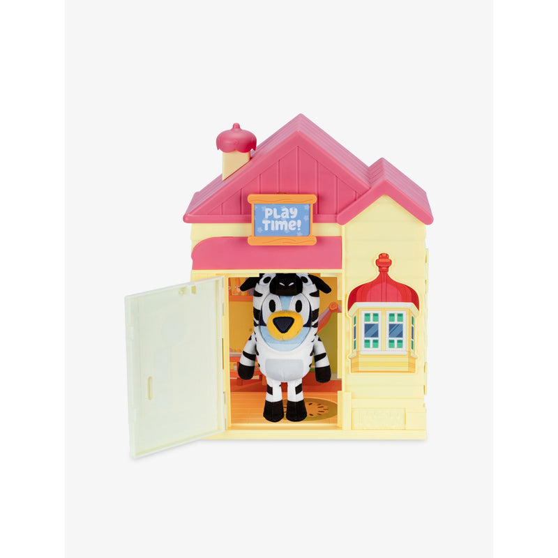 Bluey playdate soft toy surprise playset with accessories, UK version