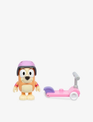 Bluey toy playset Bingo with scooter 8.5cm, imported from the UK