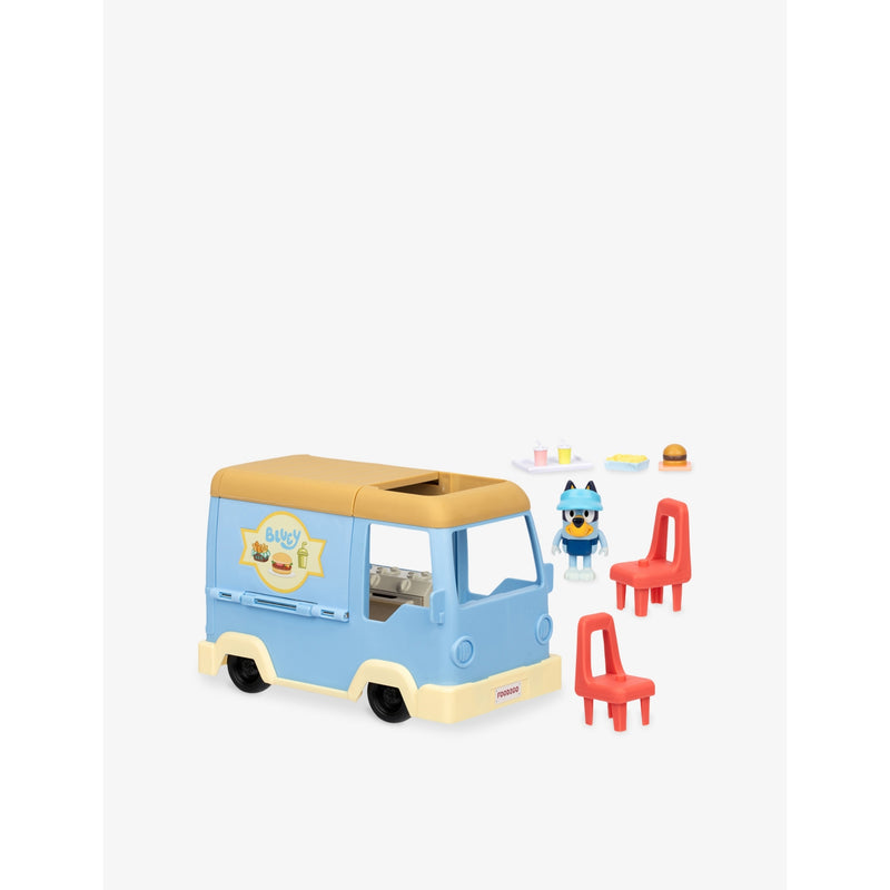 Bluey's Food Truck playset with Bluey figure and five accessories, UK version