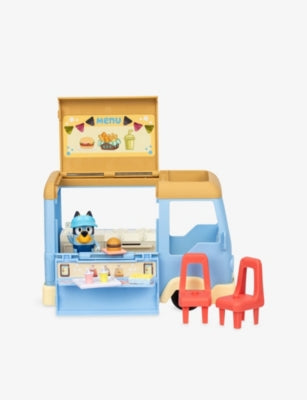 Bluey's Food Truck playset with Bluey figure and five accessories, UK version
