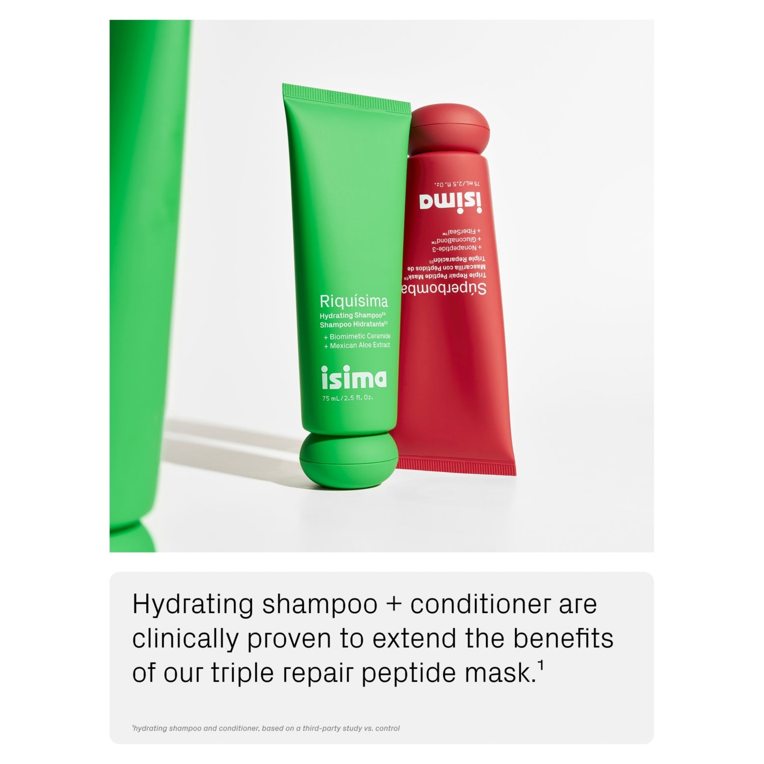 Isima Riquisima hydrating shampoo 75ml - British product