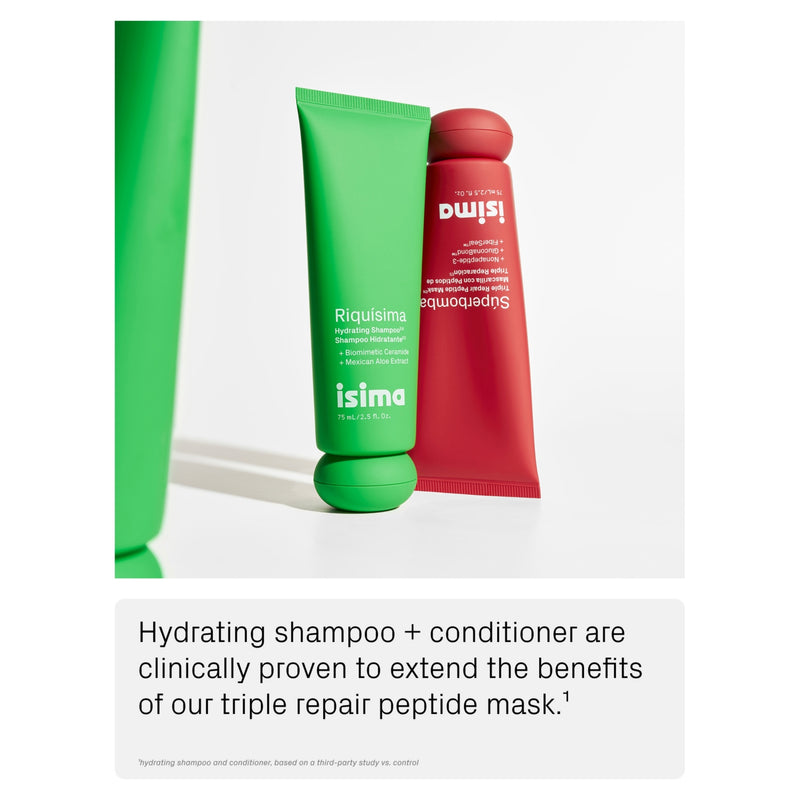 Isima Riquisima hydrating shampoo 75ml - British product