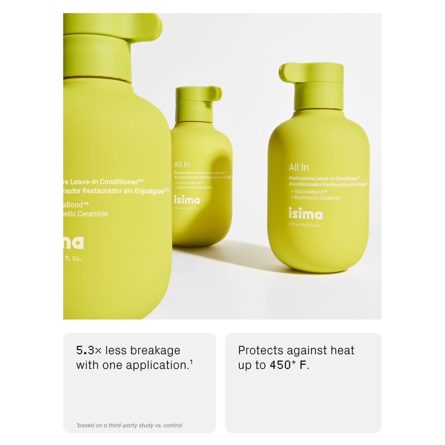 Isima Restorative Leave-In Conditioner 250ml, imported from the UK