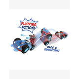 Marvel Spidey Flip and Reveal Cruiser vehicle toy 33cm - British product