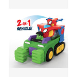 MARVEL Spidey and His Amazing Friends Team Up Tank toy - British product