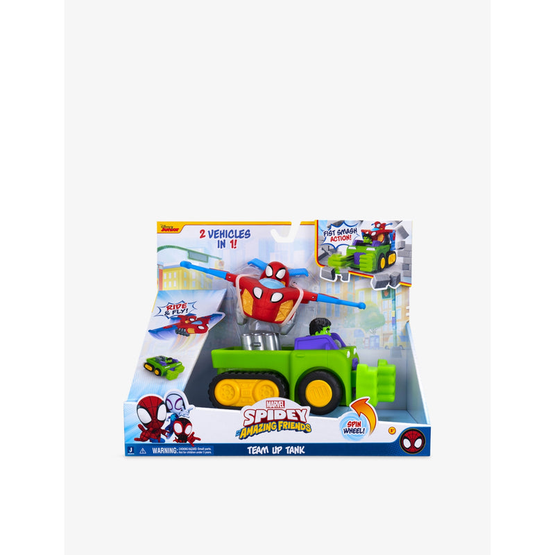 MARVEL Spidey and His Amazing Friends Team Up Tank toy - British product