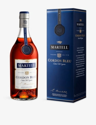 Martell Cordon Bleu Cognac spirit 700ml (British brand)