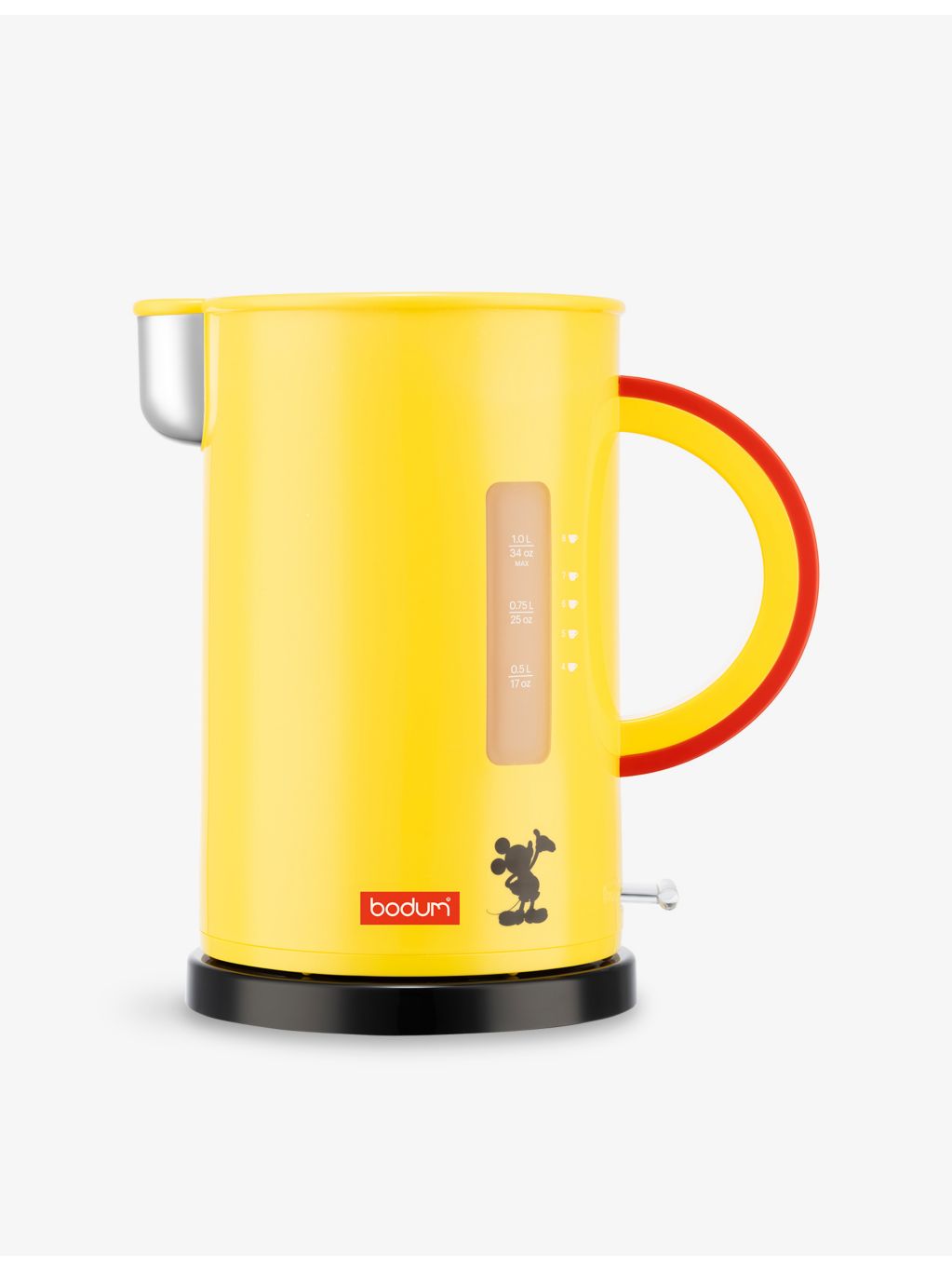 Bodum Ettore Mickey Mouse kettle 1 litre (British brand)