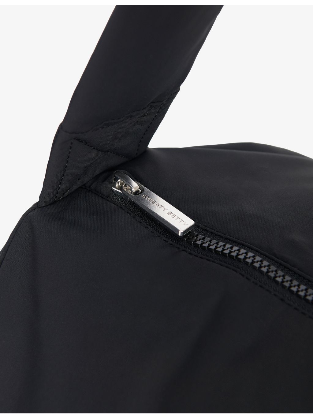 Sweaty Betty Nimbus Cloud duffel bag in soft woven fabric (British brand)