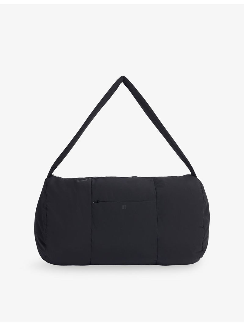 Sweaty Betty Nimbus Cloud duffel bag in soft woven fabric (British brand)