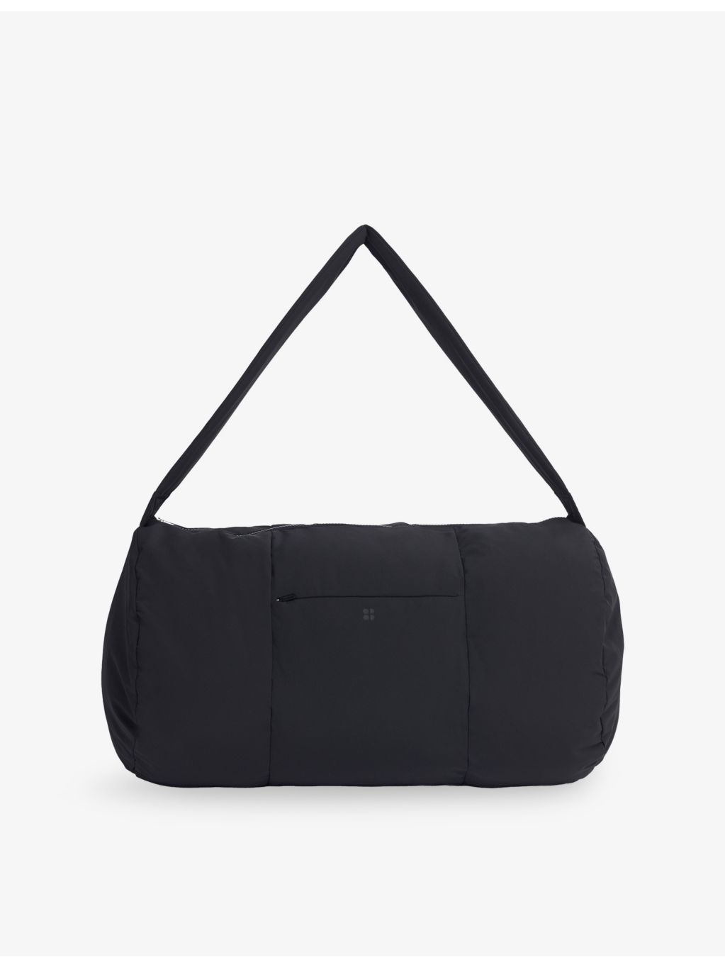 Sweaty Betty Nimbus Cloud duffel bag in soft woven fabric (British brand)