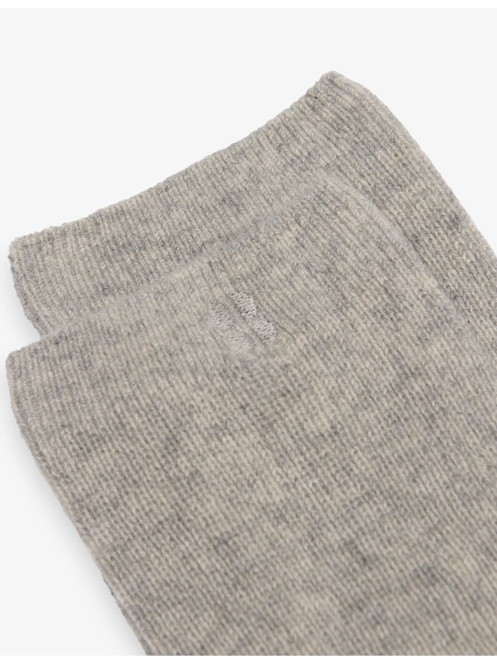 Sweaty Betty logo-embroidered cashmere crew socks, UK version
