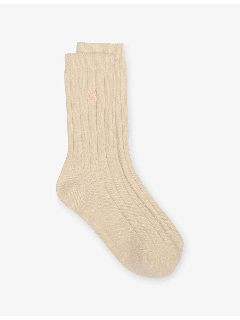 Sweaty Betty cosy ribbed stretch-knit socks, imported from the UK