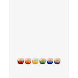 Le Creuset rainbow stoneware ramekins set of six - British product