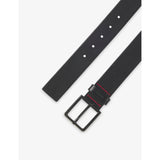 BOSS Logo-Keeper leather belt 4cm width (British brand)