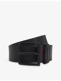 BOSS Logo-Keeper leather belt 4cm width (British brand)
