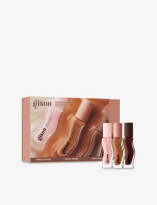 Gisou Glazed Lips lip oil trio 3 x 8ml - British product