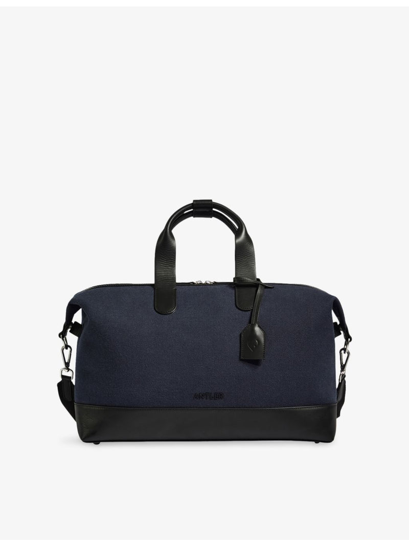 Antler Heritage cotton and leather overnight bag 41.5cm - British product