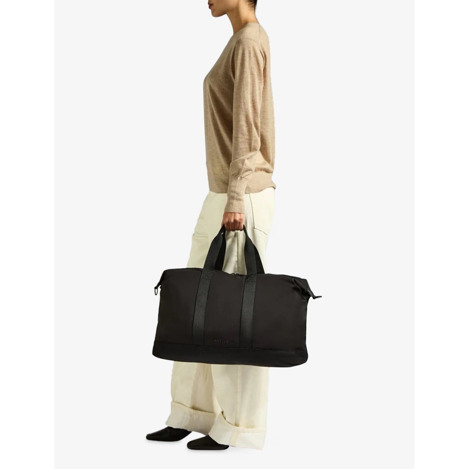 Antler Icon Woven weekender holdall bag 33L, UK version
