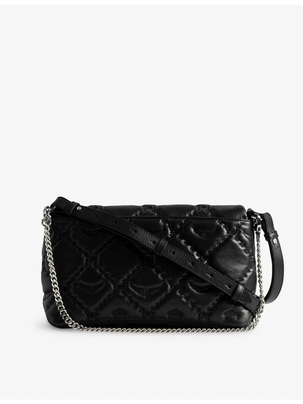 Zadig Voltaire Rocky II XL leather shoulder bag - British product