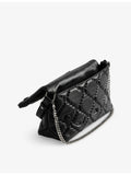 Zadig Voltaire Rocky II XL leather shoulder bag - British product