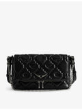 Zadig Voltaire Rocky II XL leather shoulder bag - British product