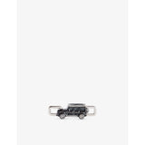 Suv rhodium-plated enamelled charm 3cm, imported from the UK