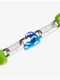 Poubel La Mer rhodium-plated sterling-silver enamelled charm, imported from the UK