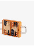 Poubel sterling silver backgammon charm - British product