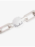 Poubel golf ball charm in rhodium-plated sterling silver - British product