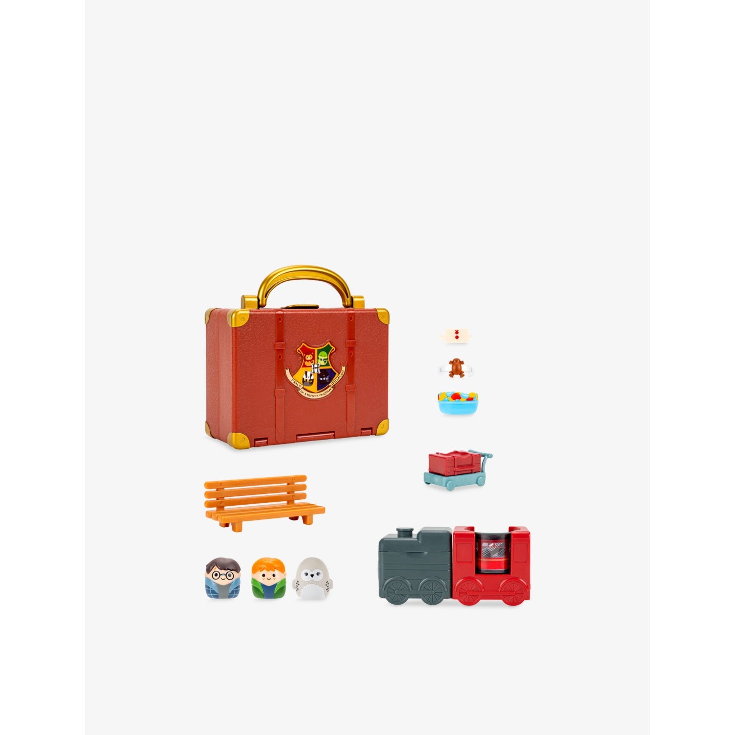 Squishmallows Squish-A-Longs Hogwarts Express playset with mini squish - British product