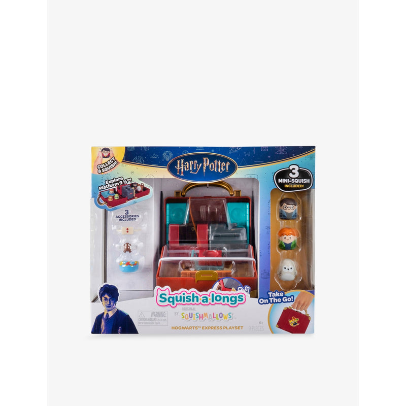 Squishmallows Squish-A-Longs Hogwarts Express playset with mini squish - British product