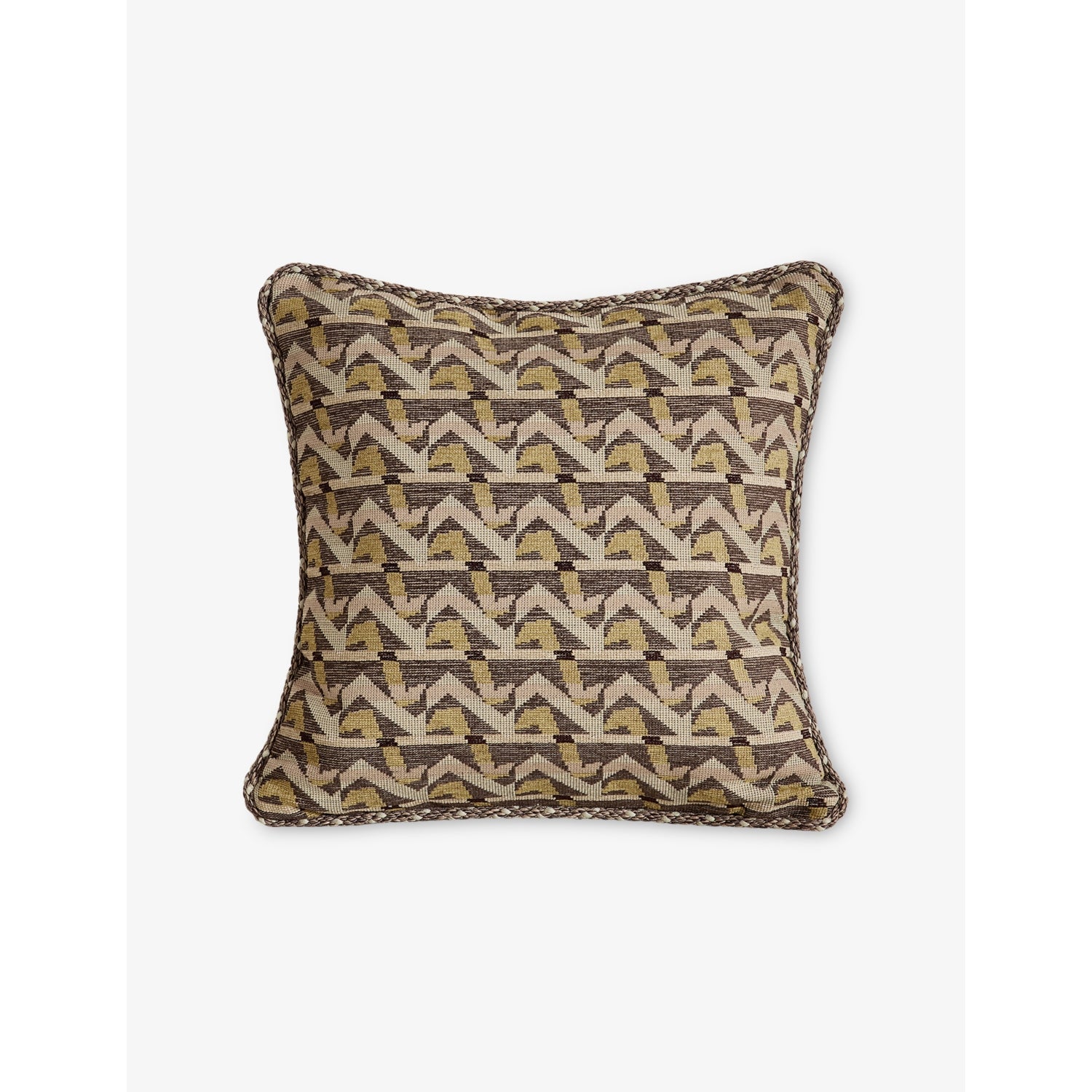 Soho Home Fulton Square woven cushion (British brand)