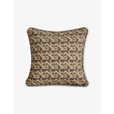 Fulton Square Woven Cushion - BORDEAUX