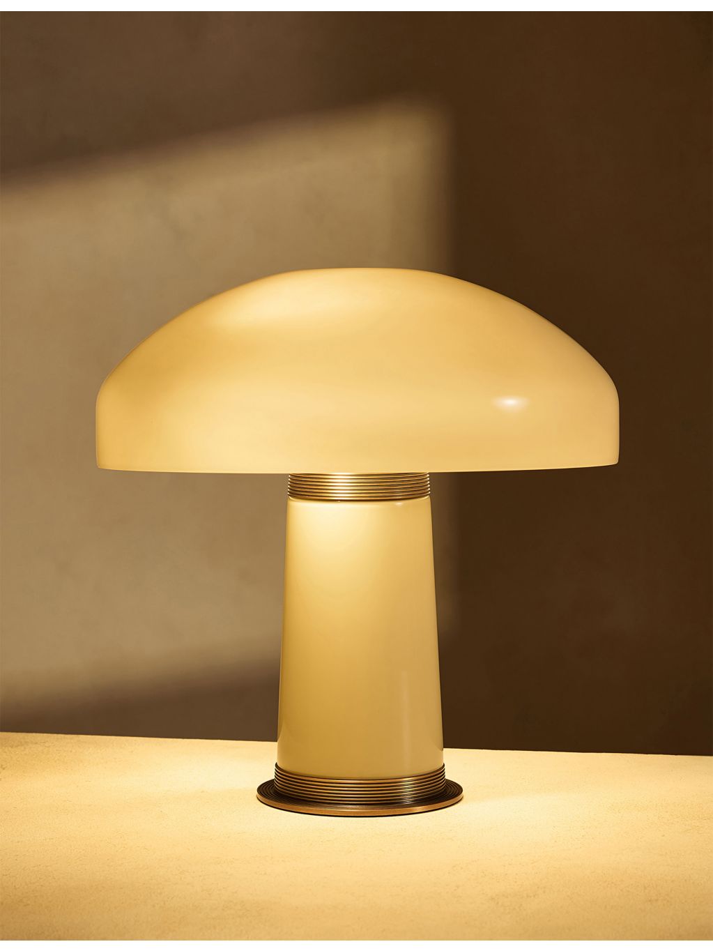 Soho Home Janie portable glass lamp with dome design (British brand)