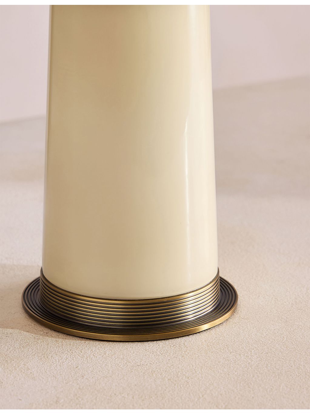 Soho Home Janie portable glass lamp with dome design (British brand)