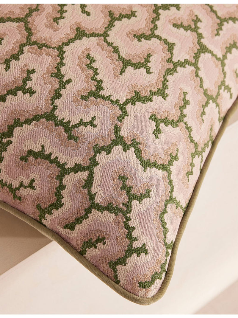 Soho Home Lophelia square woven cushion - British product