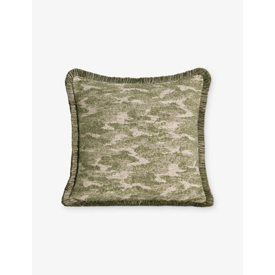 selfridges Soho Home Bennet Square Woven Cushion- Buy online at McGrocer