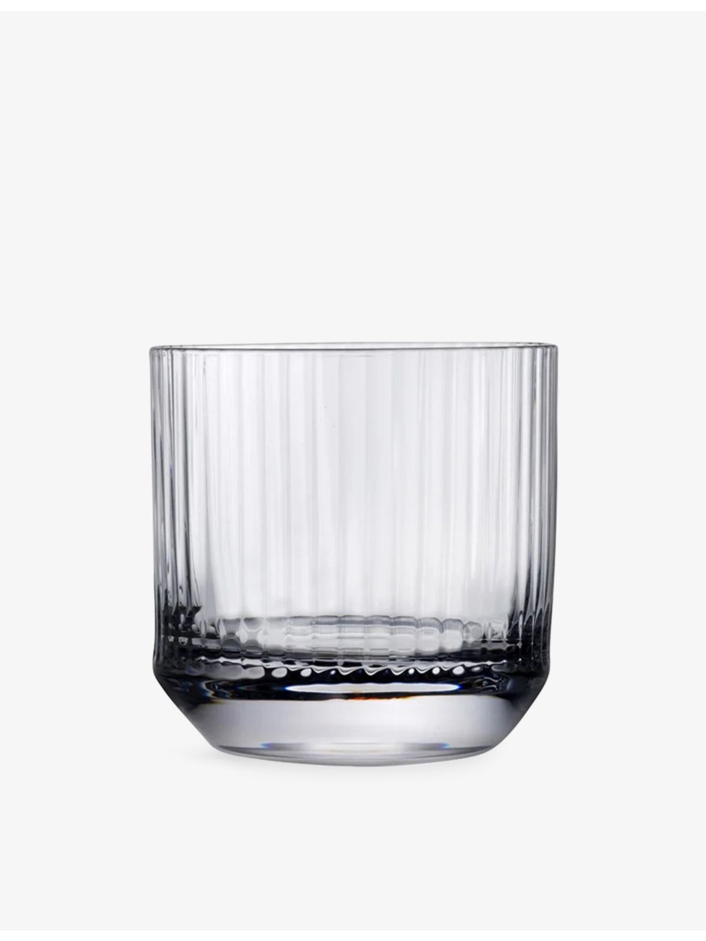 NUDE Big Top whiskey crystal glasses set of 4 (British brand)