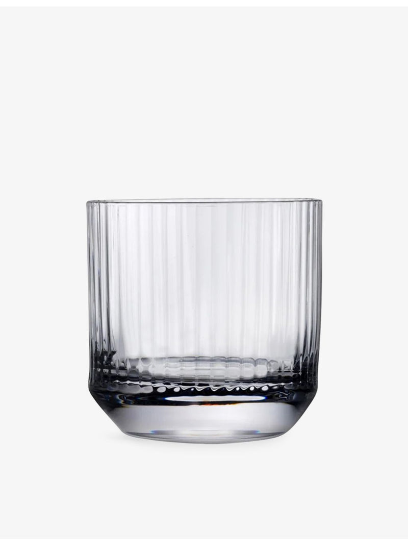 NUDE Big Top whiskey crystal glasses set of 4 (British brand)