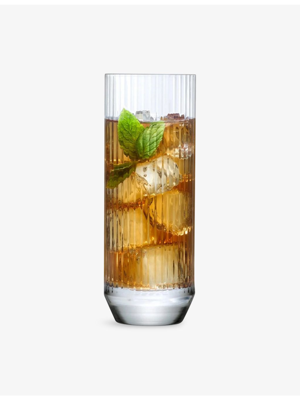 NUDE crystal highball glasses set of four 430ml (British brand)