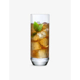 NUDE crystal highball glasses set of four 430ml (British brand)