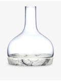 NUDE crystal glass carafe with marble base 1250ml, UK version
