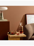 NUDE crystal glass whiskey bottle Paris collection 26cm, imported from the UK