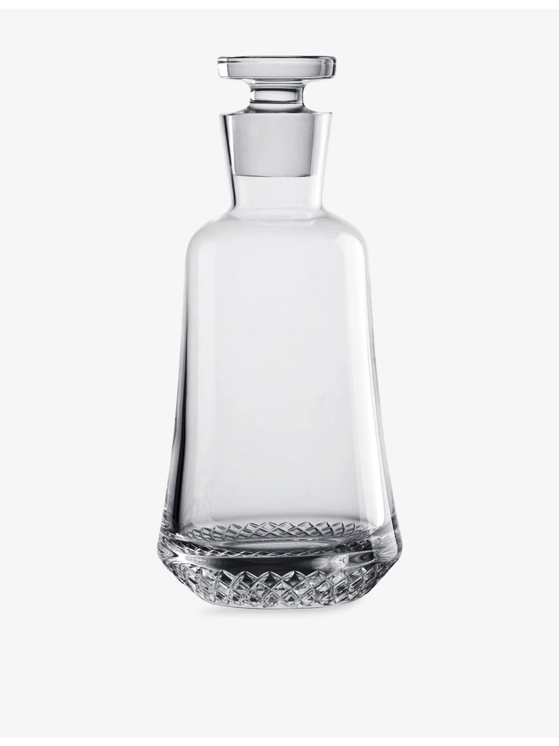 NUDE crystal glass whiskey bottle Paris collection 26cm, imported from the UK